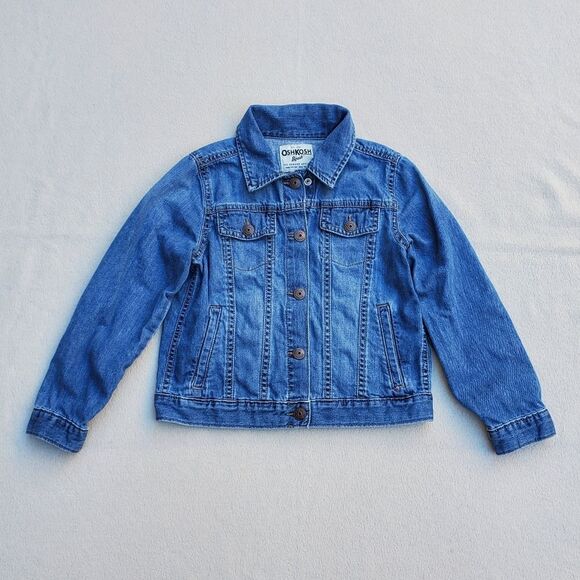 OshKosh B'Gosh Jean Jacket Size 10 - Picture 1 of 10